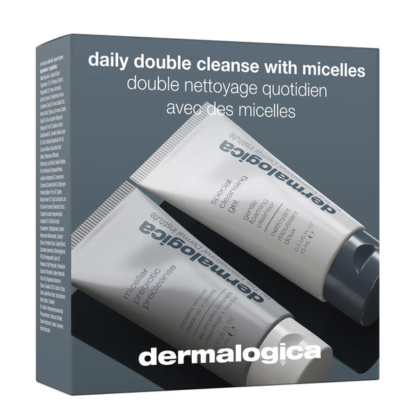 Daily Double cleanse with micelles
